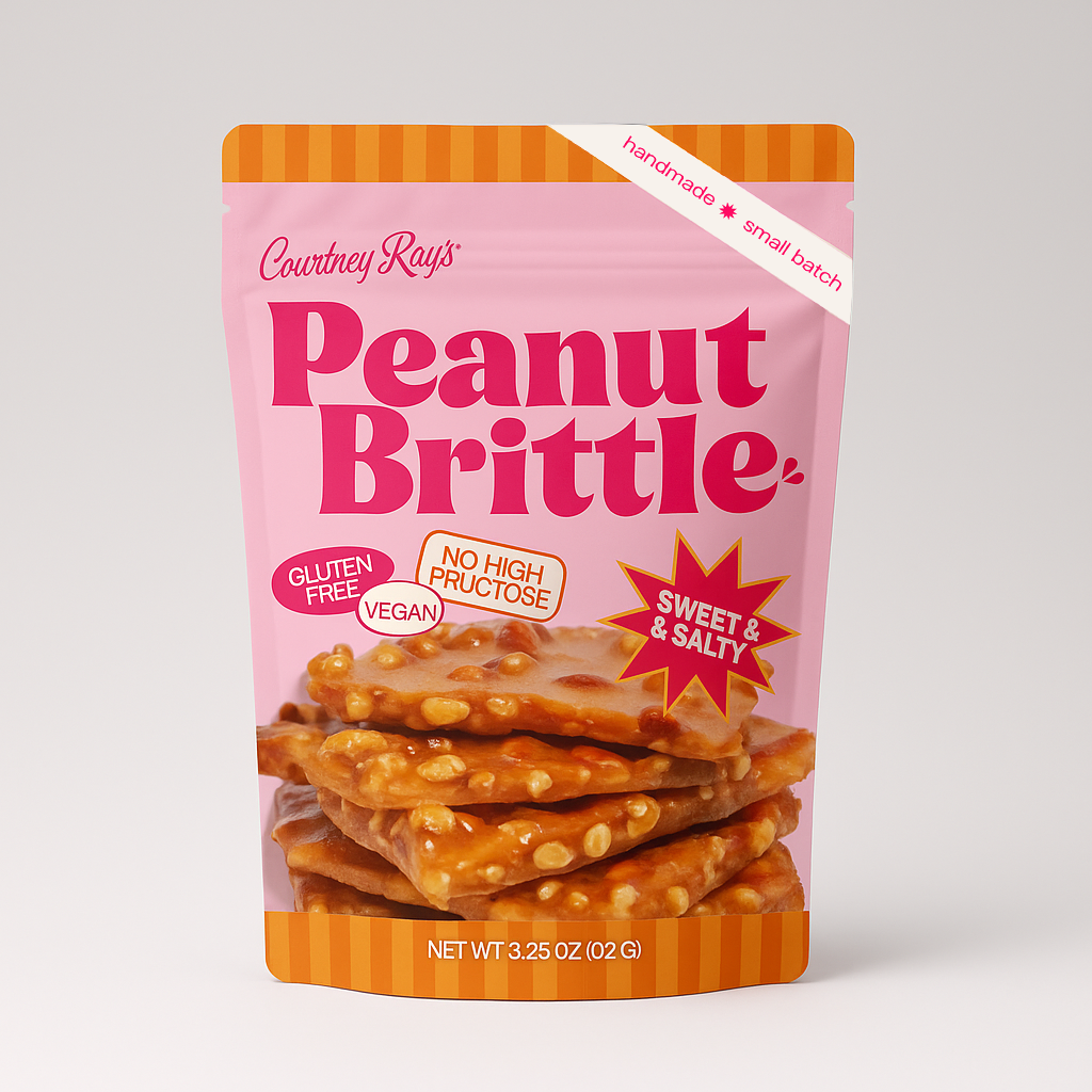 Courtney Ray's Peanut Brittle - 3.25oz Snack Size