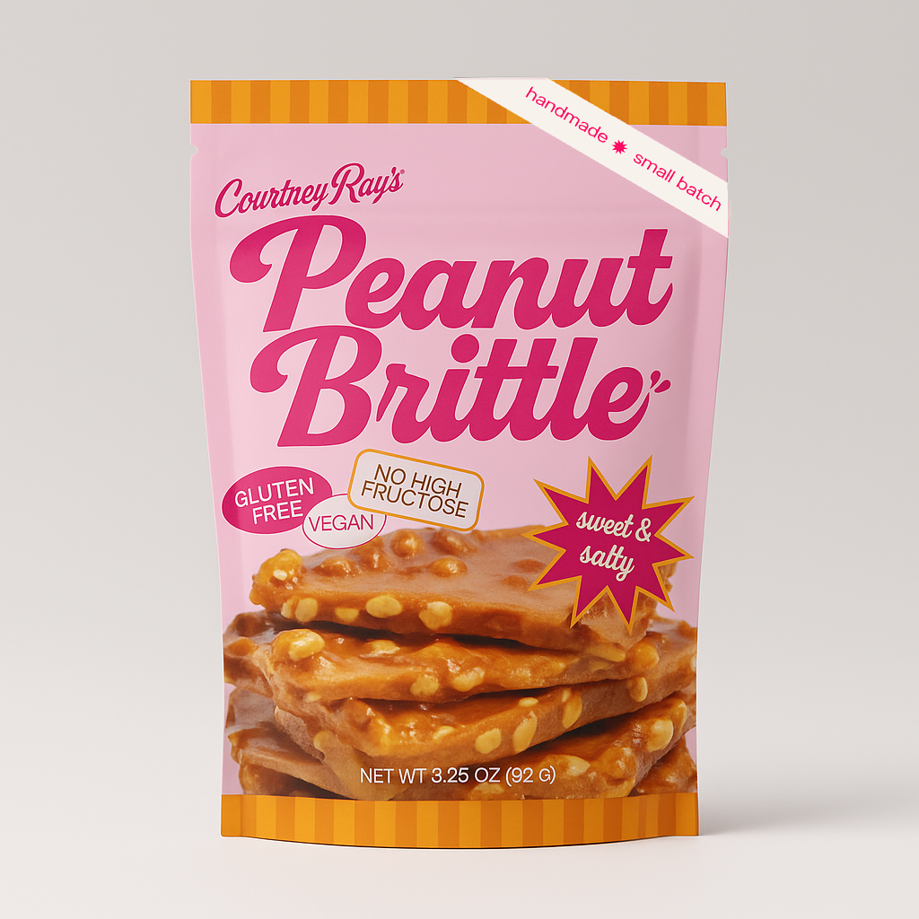 Courtney Ray's Peanut Brittle - 3.25oz Snack Size