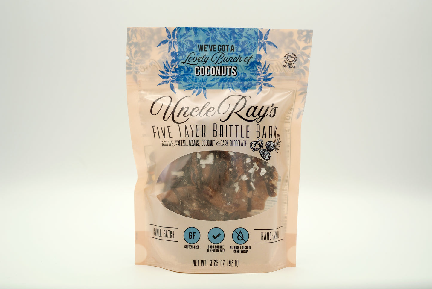 Courtney Rays 5 Layer Brittle Bark - 3.25oz Snack Size