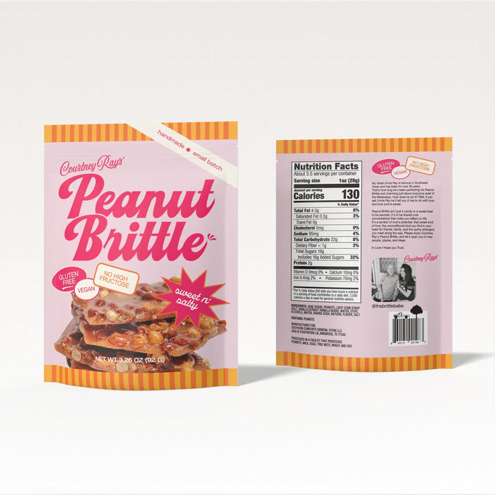 Texas Peanut Brittle bags