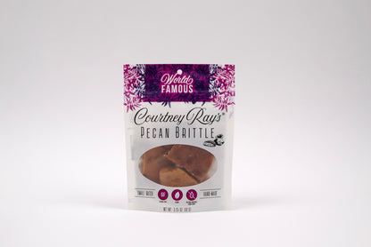 Courtney Ray's Pecan Brittle - 3.25oz Snack Size