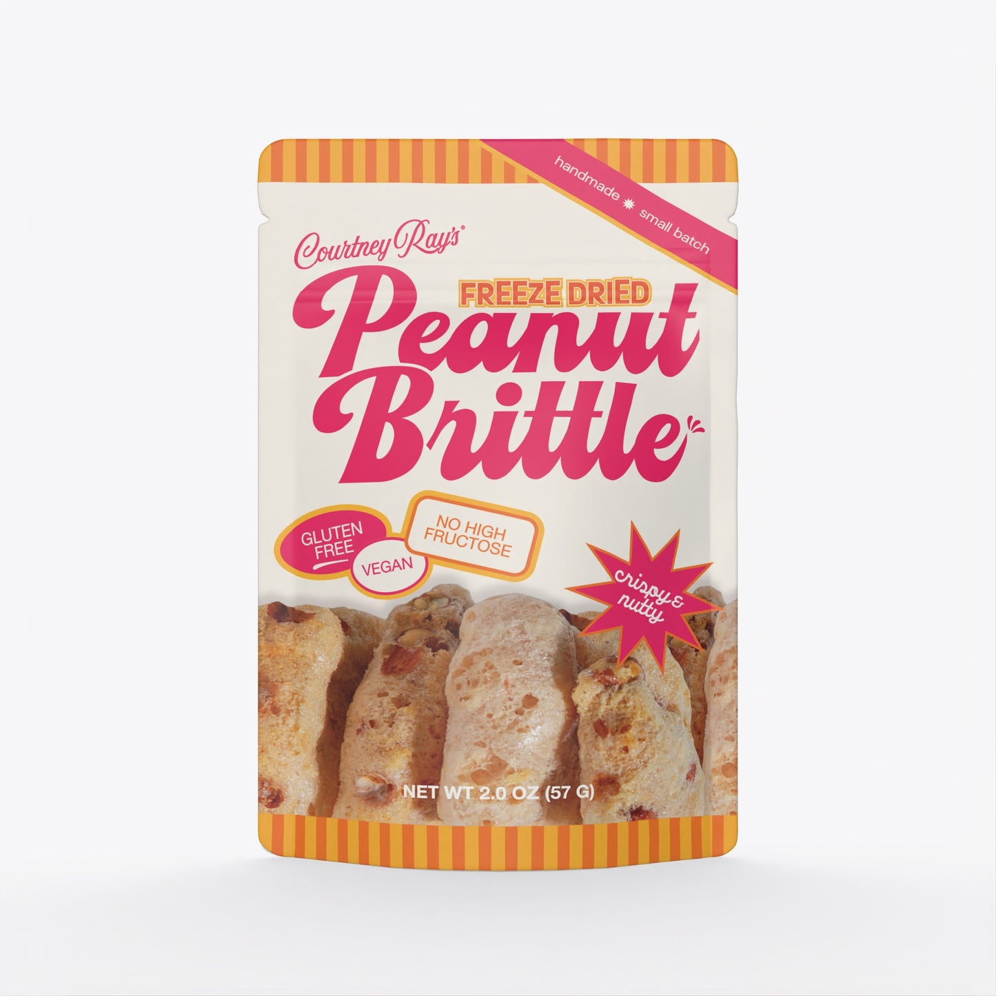 Freeze Dried Candy - Peanut Brittle