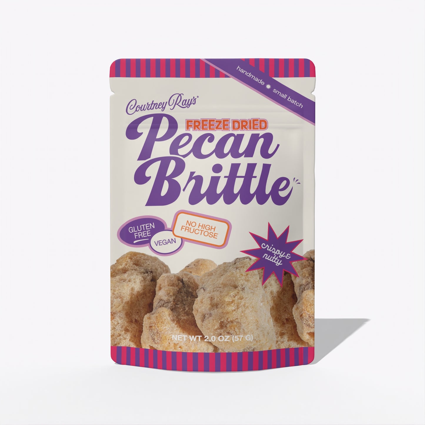 Freeze Dried Candy - Pecan Brittle