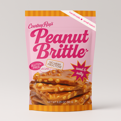 Courtney Ray's Peanut Brittle - 3.25oz Snack Size