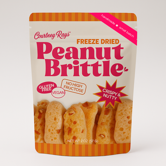Freeze-Dried Peanut Brittle - 3.25oz Snack Size