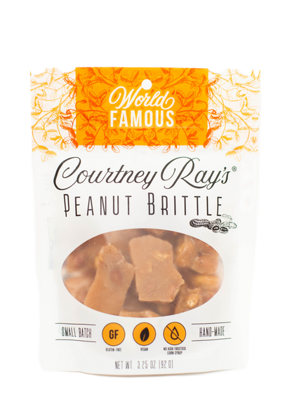 Courtney Ray's Peanut Brittle - 3.25oz Snack Size