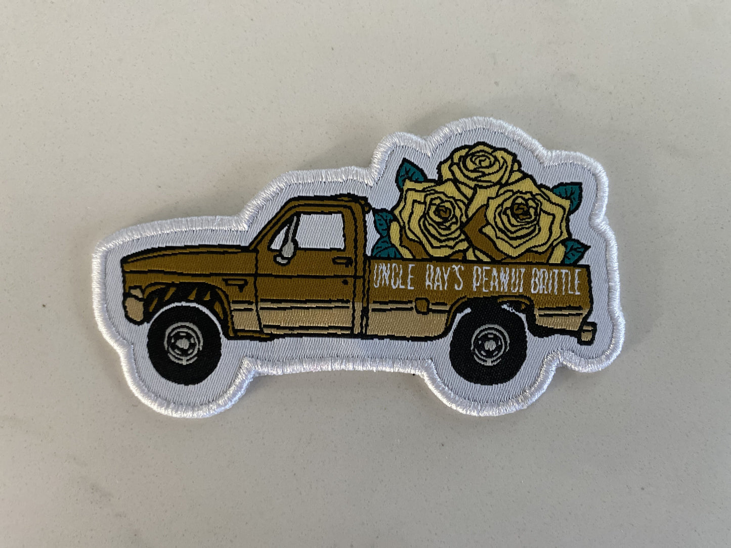 Truckin' with Goldie -  Iron On Patch