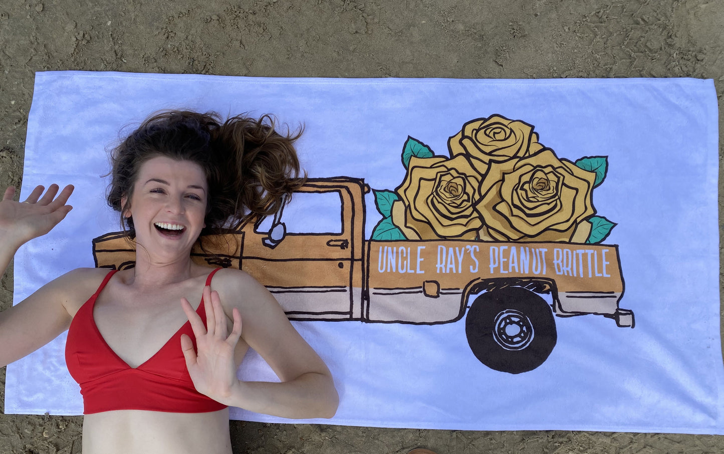 The Goldie - Beach Towel